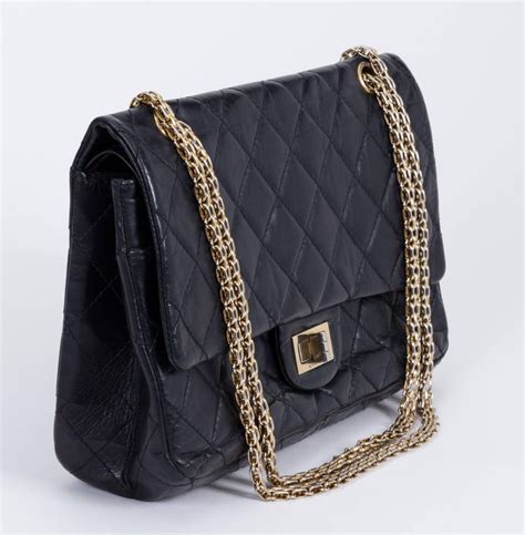 chanel reissue black gold 266|Chanel reissue flap bag.